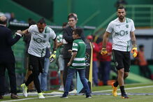 Alguns dos principais momentos do Sporting-Benfica deste sábado