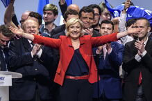 Marine Le Pen realçou feito “histórico” e afirmou-se como a “candidata do povo”