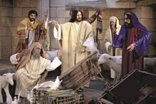 Figuras em cera recriam vida de Cristo 