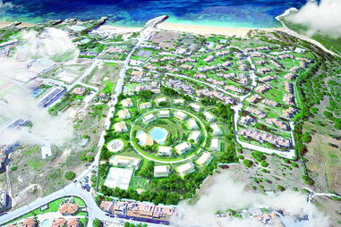 Projeto para o novo White Shell Beach Villas recupera um aldeamento turístico situado na Senhora da Rocha, que estava parado há mais de 10 anos  