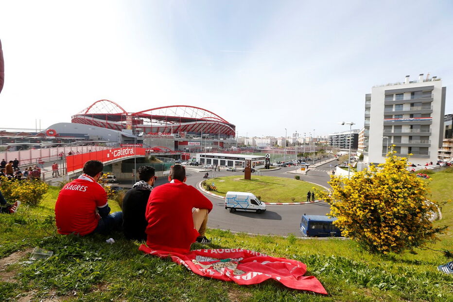 As imagens da festa antes do Clássico