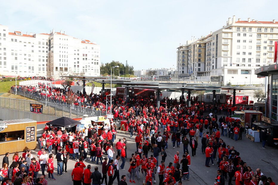 As imagens da festa antes do Clássico