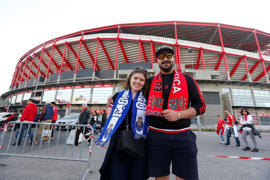 As imagens da festa antes do Clássico