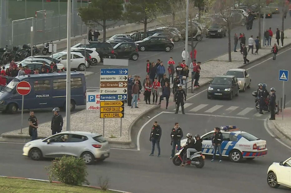 Benfica, Polícia de Segurança Pública, PSP, FC Porto, Lisboa, I Liga, Estádio da Luz, desporto, futebol