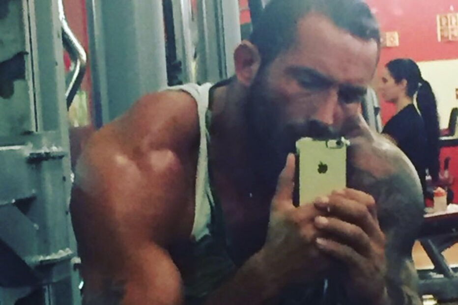 Marco Gonçalves, jogador que agrediu o árbitro