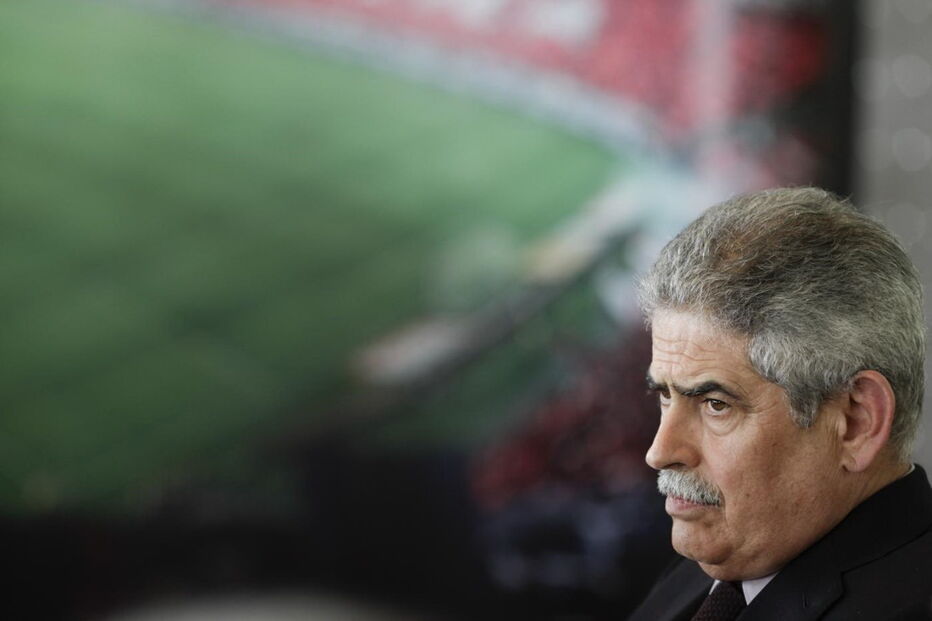 Luís Filipe Vieira, presidente do Benfica