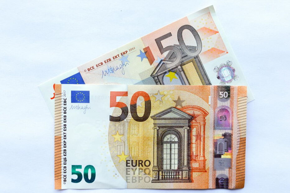 nova, nota, 50, euros