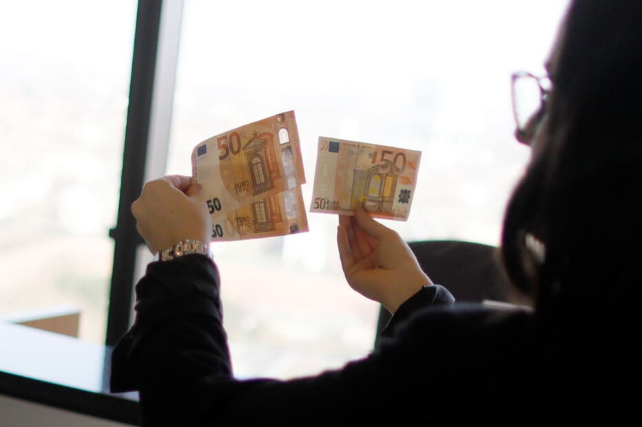 nova, nota, 50, euros