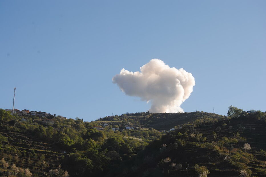 Fogo tirada em Caldas de Moledo, junto ao Rio Douro