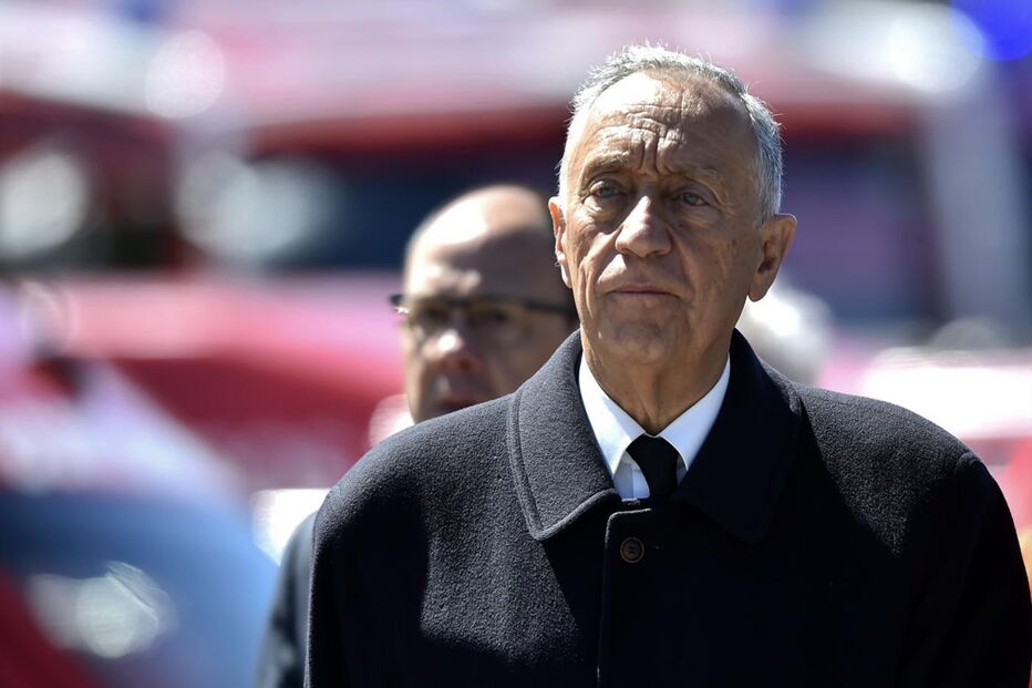 Marcelo viajou para Lamego e esteve e Avões, no local das explosões