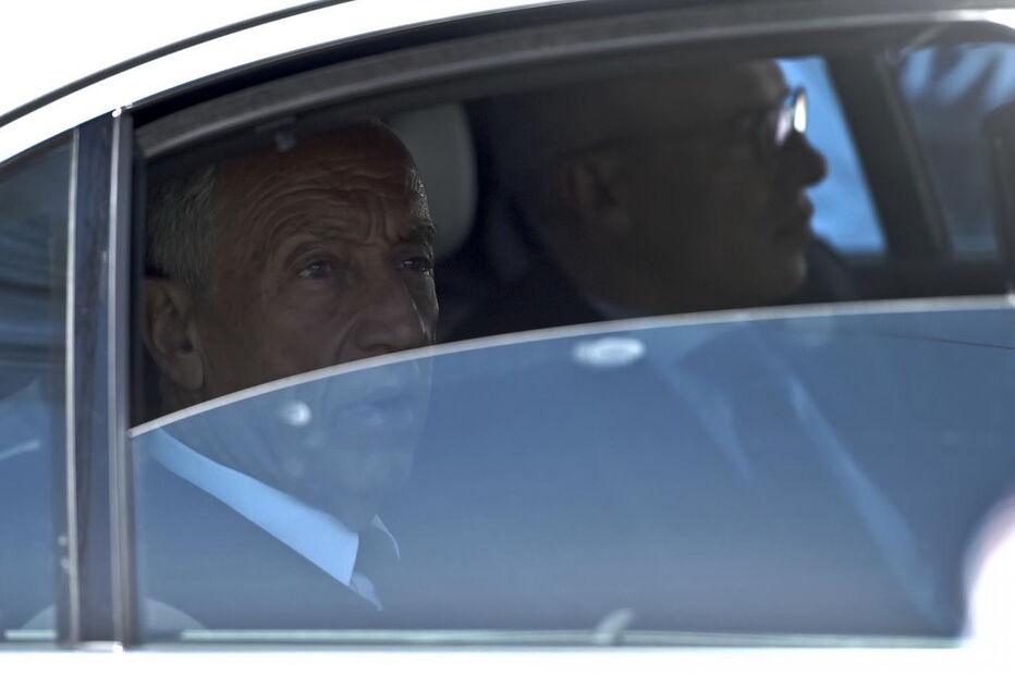 Marcelo viajou para Lamego e esteve e Avões, no local das explosões