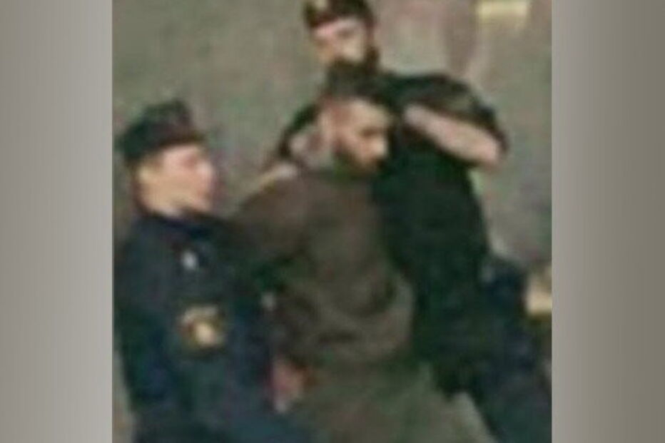 Imagens captam momento em que suspeitos foram detidos pelas autoridades suecas