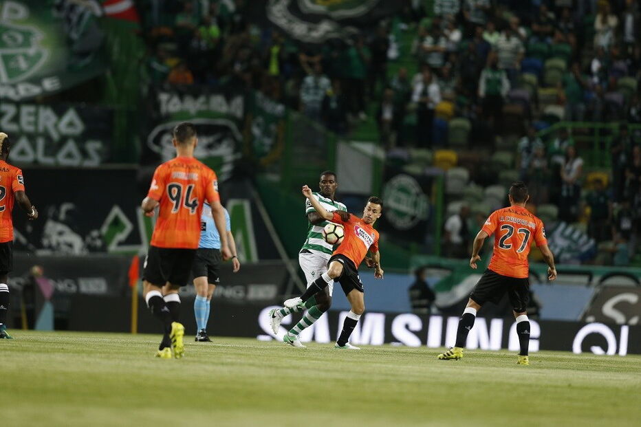 Sporting recebeu em casa o Boavista num jogo a contar para a Liga Portuguesa de Futebol