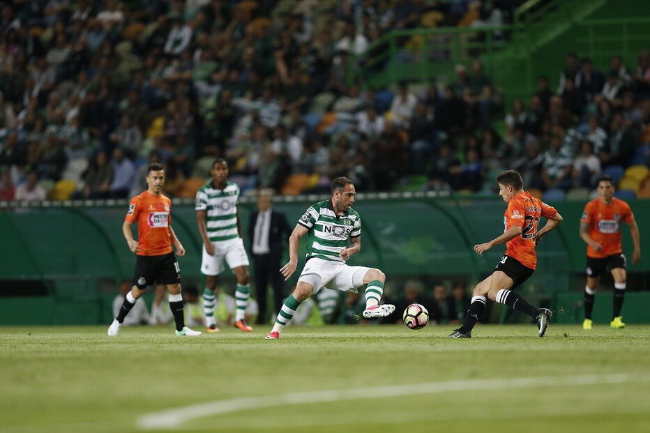 Sporting recebeu em casa o Boavista num jogo a contar para a Liga Portuguesa de Futebol	