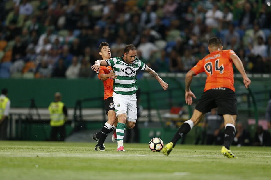Sporting recebeu em casa o Boavista num jogo a contar para a Liga Portuguesa de Futebol	