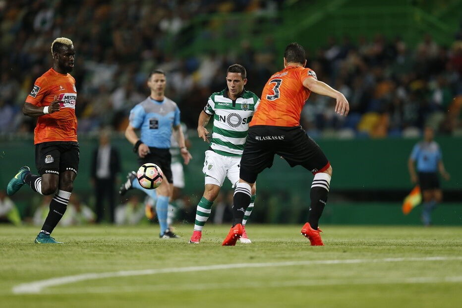 Sporting recebeu em casa o Boavista num jogo a contar para a Liga Portuguesa de Futebol	