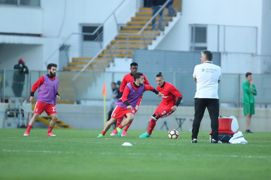 Benfica rumou a Moreira de Cónegos para jogar mais uma etapa da Liga Portuguesa de Futebol	