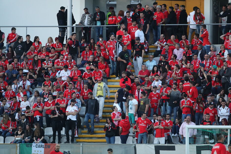 Benfica rumou a Moreira de Cónegos para jogar mais uma etapa da Liga Portuguesa de Futebol	