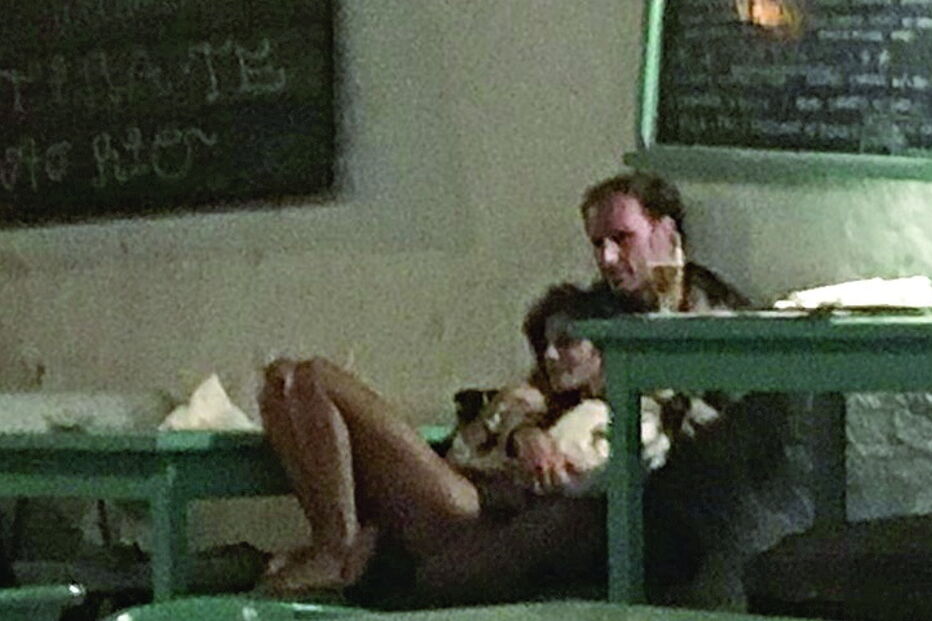 Luísa Beirão foi surpreendida com um novo amigo na noite  