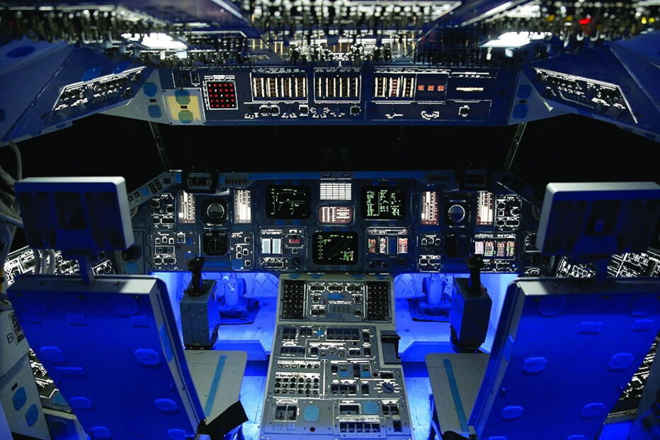 Interior de nave espacial