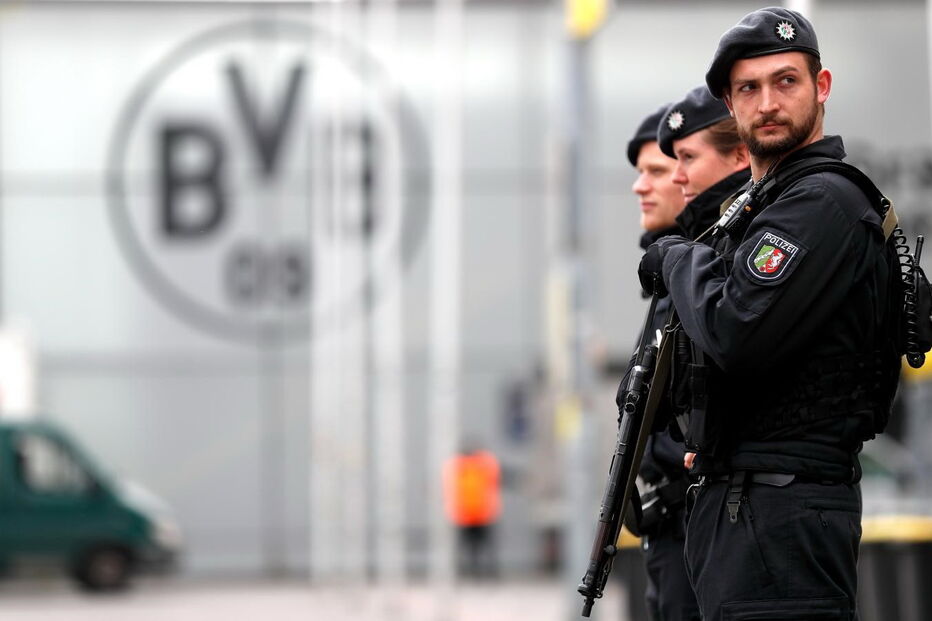 polícia, Dortmund, objeto, suspeito, alemanha, autoridades