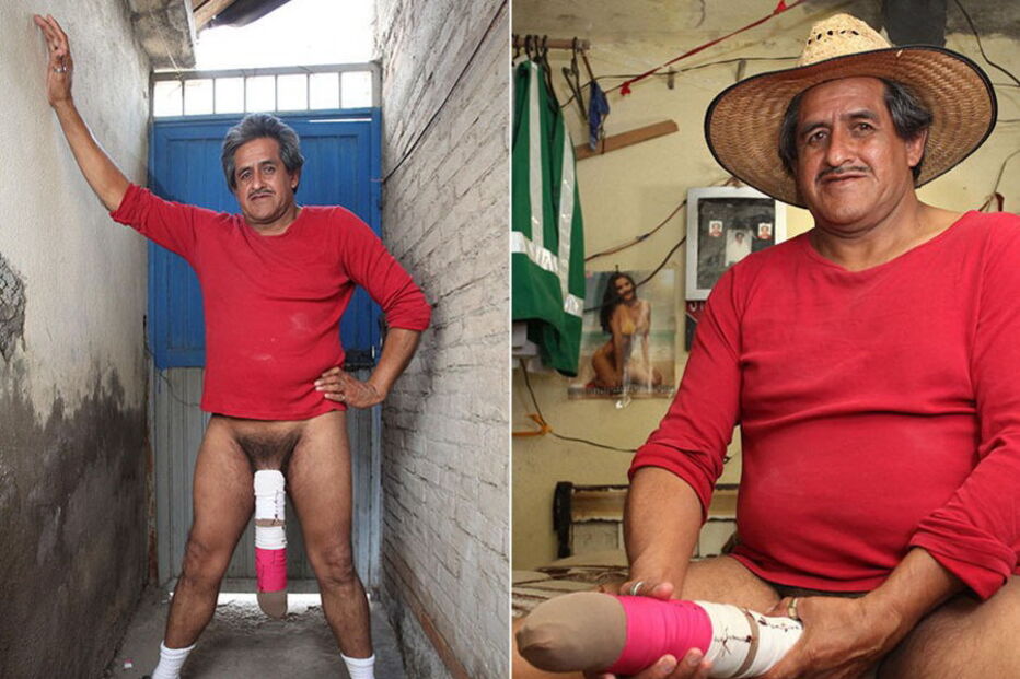 Roberto Esquivel Cabrera, de 48 anos, tem um pénis de 48 centímetros