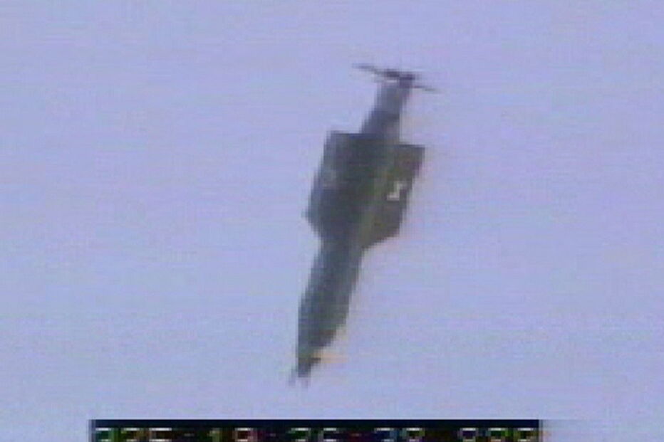 A GBU-43 durante um teste em 2003