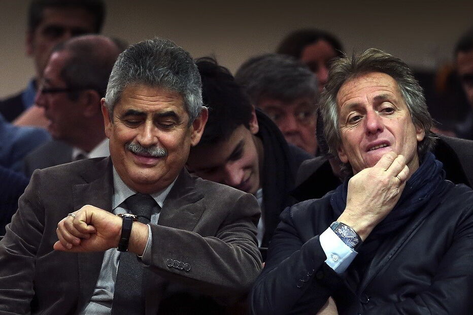 Luís Filipe Vieira, Jorge Jesus, dérbi, futebol, desporto, benfica, sporting