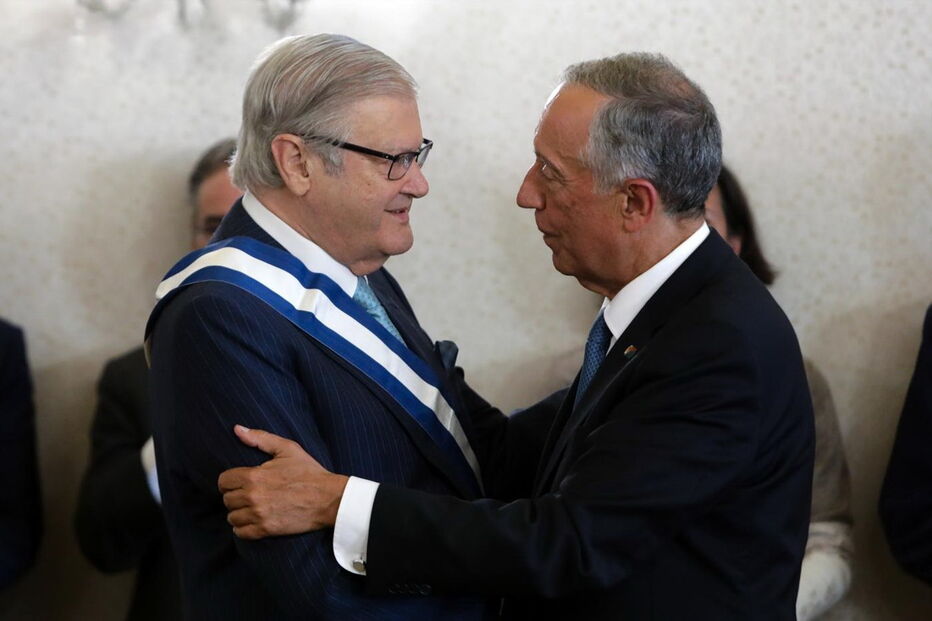 Presidente da República, Alexandre Soares dos Santos, Pingo Doce, Marcelo Rebelo de Sousa, Fundação Francisco Manuel dos Santos, Palácio de Belém, Ordem do Mérito Empresarial, questões sociais