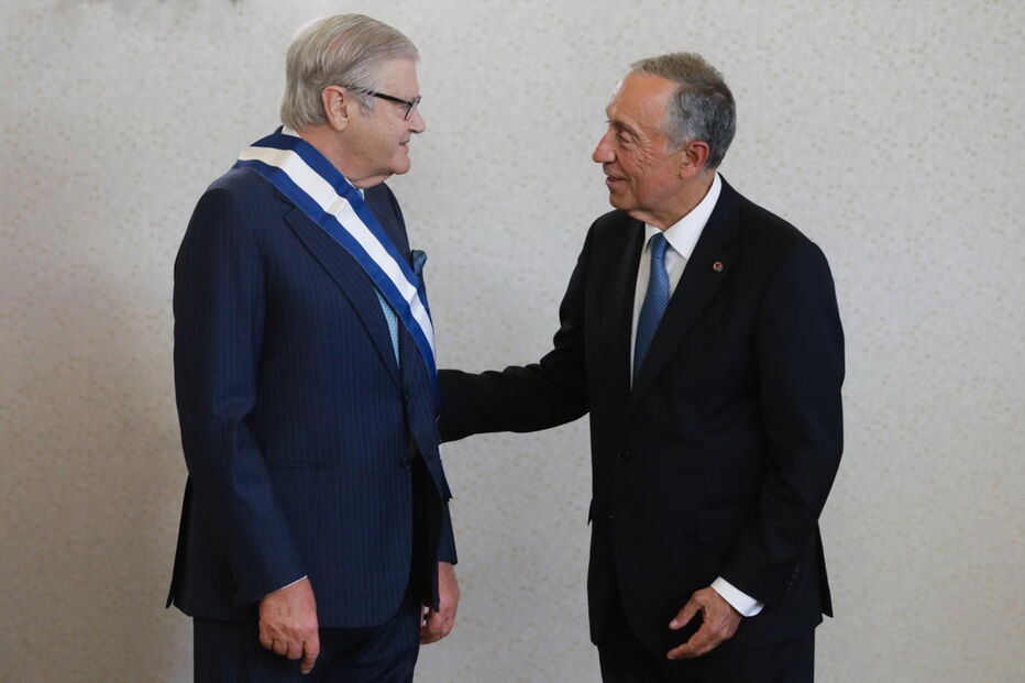 Presidente da República, Alexandre Soares dos Santos, Pingo Doce, Marcelo Rebelo de Sousa, Fundação Francisco Manuel dos Santos, Palácio de Belém, Ordem do Mérito Empresarial, questões sociais