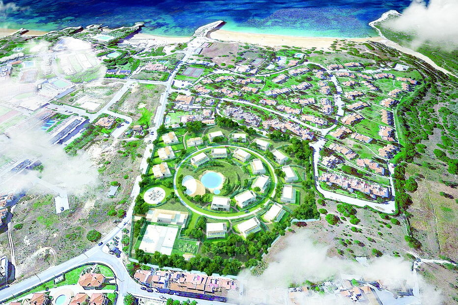 Projeto para o novo White Shell Beach Villas recupera um aldeamento turístico situado na Senhora da Rocha, que estava parado há mais de 10 anos  