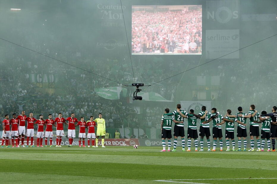 Alguns dos principais momentos do Sporting-Benfica deste sábado	