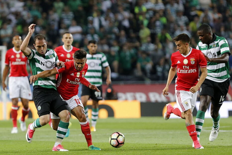 Alguns dos principais momentos do Sporting-Benfica deste sábado	