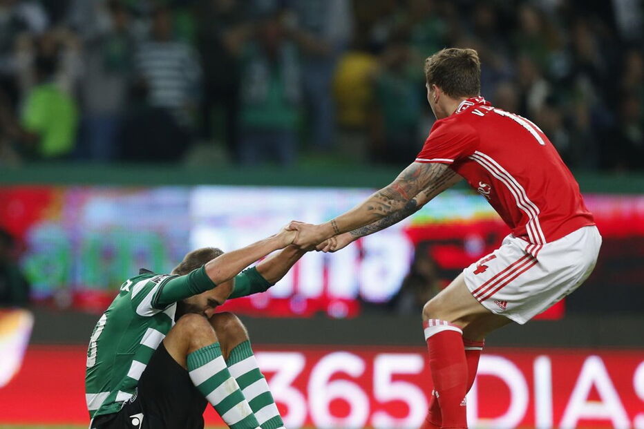 Alguns dos principais momentos do Sporting-Benfica deste sábado	
