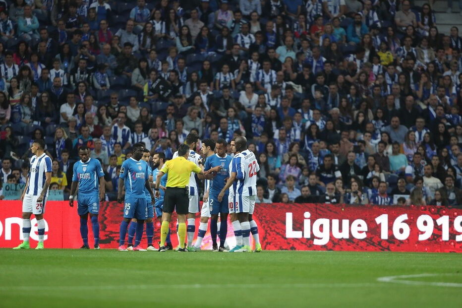 Os principais momentos do jogo deste domingo no Estádio do Dragão