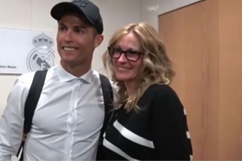 Julia Roberts, Real Madrid, Cristiano Ronaldo, Sérgio Ramos, Marcelo, Zidane