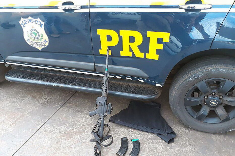 Material apreendido pela Polícia Federal do Brasil