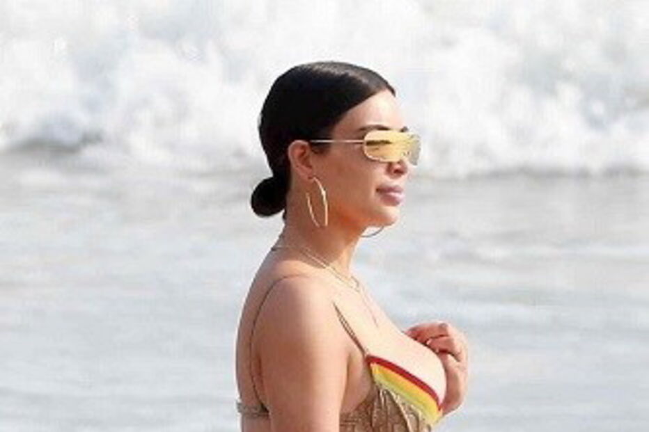 Kim Kardashian, celulite, fotos, socialite, México, corpo, rabo