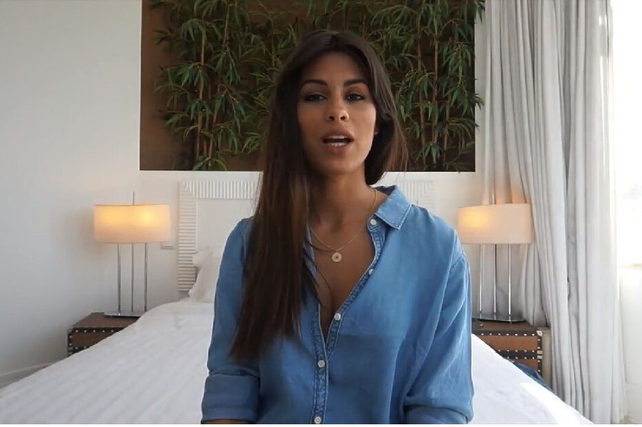 Carolina Loureiro, seduz, lingerie, apresentadora, programa, Famashow, David Carreira