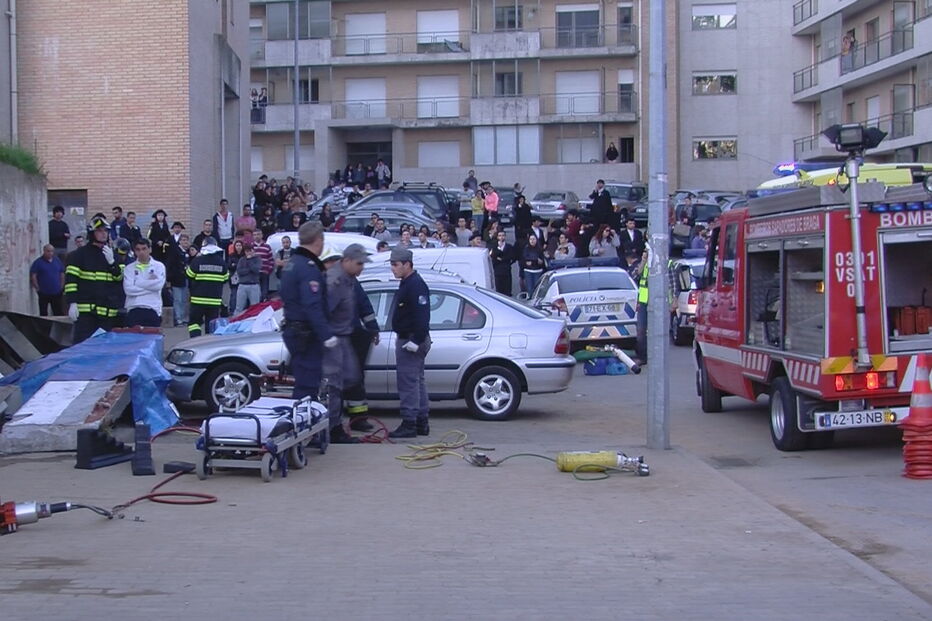 muro, Braga, queda, mortal, acidente, caloiros, Universidade do Minho