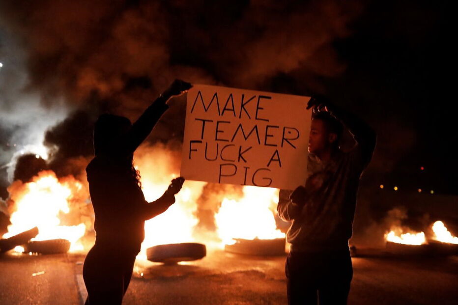 Greve Geral do Brasil cortou estradas