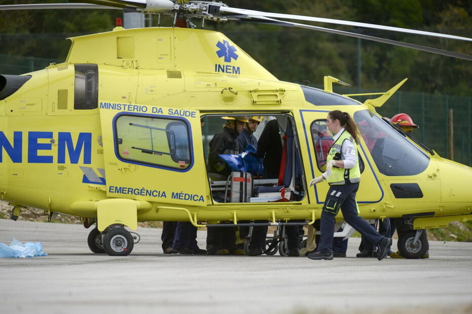 INEM, Loulé, Évora, Santa Comba Dão, Macedo de Cavaleiros, helicóptero, Kamov, Autoridade Nacional de Proteção Civil, acidentes e desastres