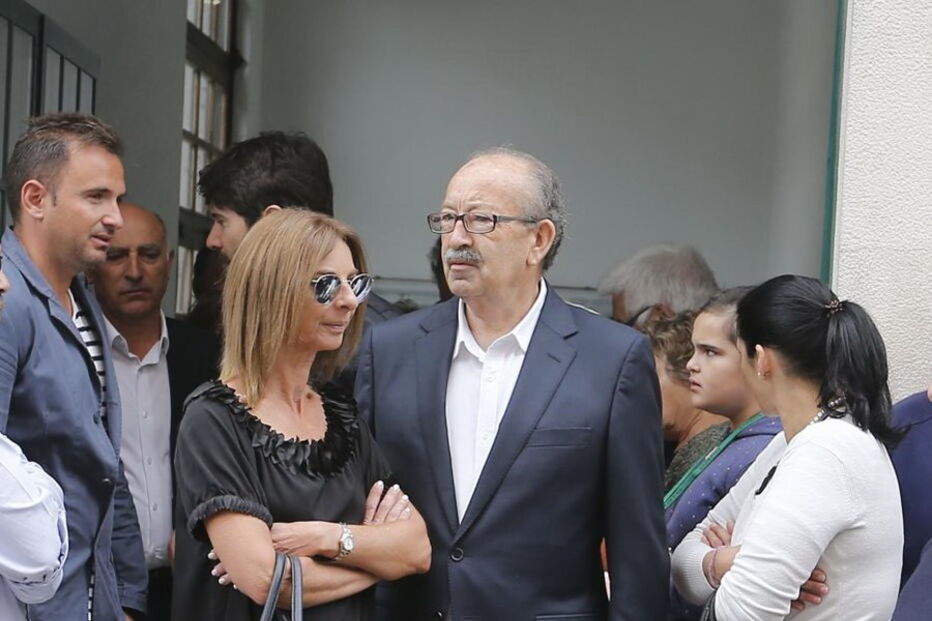 O funeral do pai de Jorge Jesus em imagens