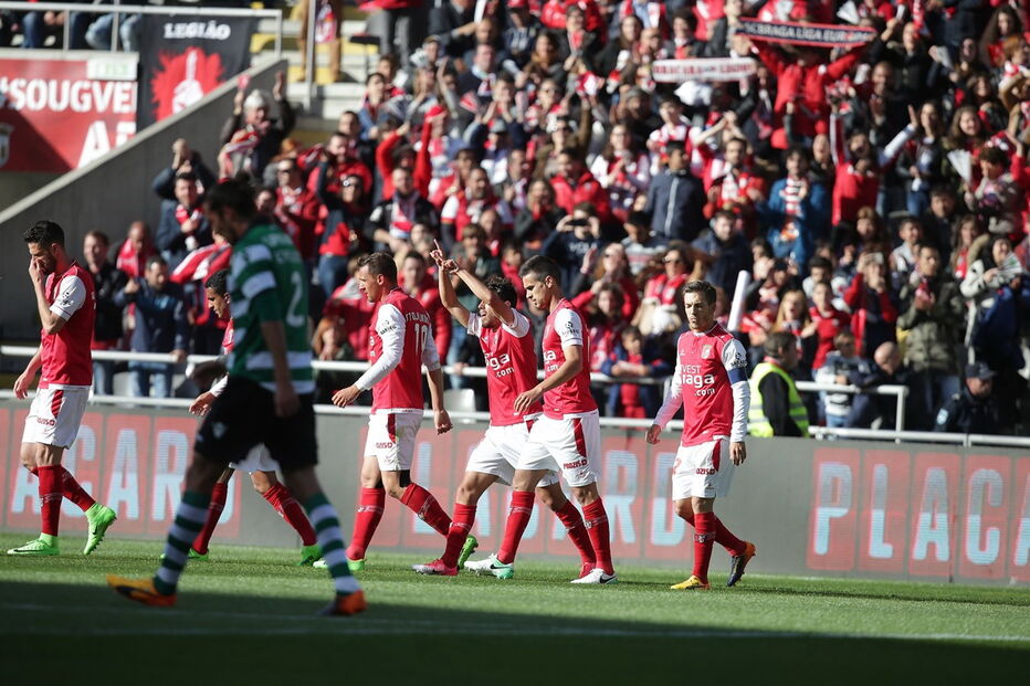 As melhores imagens do Sporting de Braga-Sporting