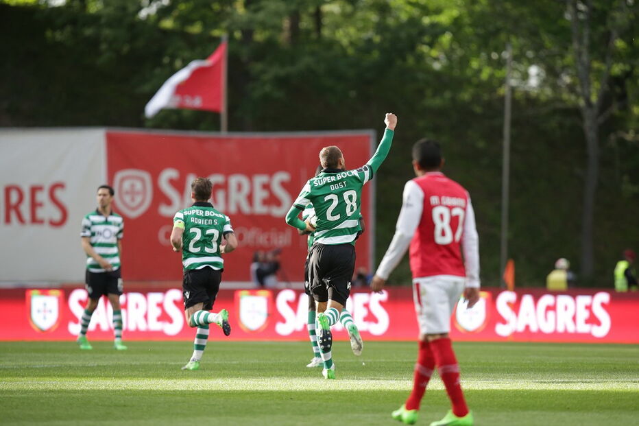 As melhores imagens do Sporting de Braga-Sporting