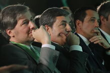 Bruno de Carvalho, Fernando Gomes, Pedro Proença