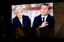 Marine Le Pen e Emmanuel Macron
