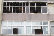 Incêndio, prédio, Moscavide