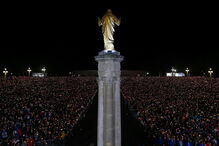 procissão das velas, santuário, papa francisco, fátima