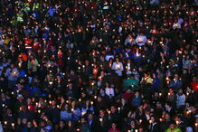 procissão das velas, santuário, papa francisco, fátima